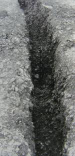 Fig 9: The barrow ditch